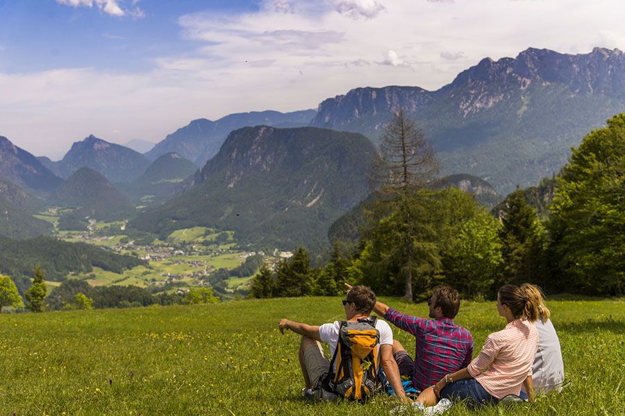 Blick Saalachtal