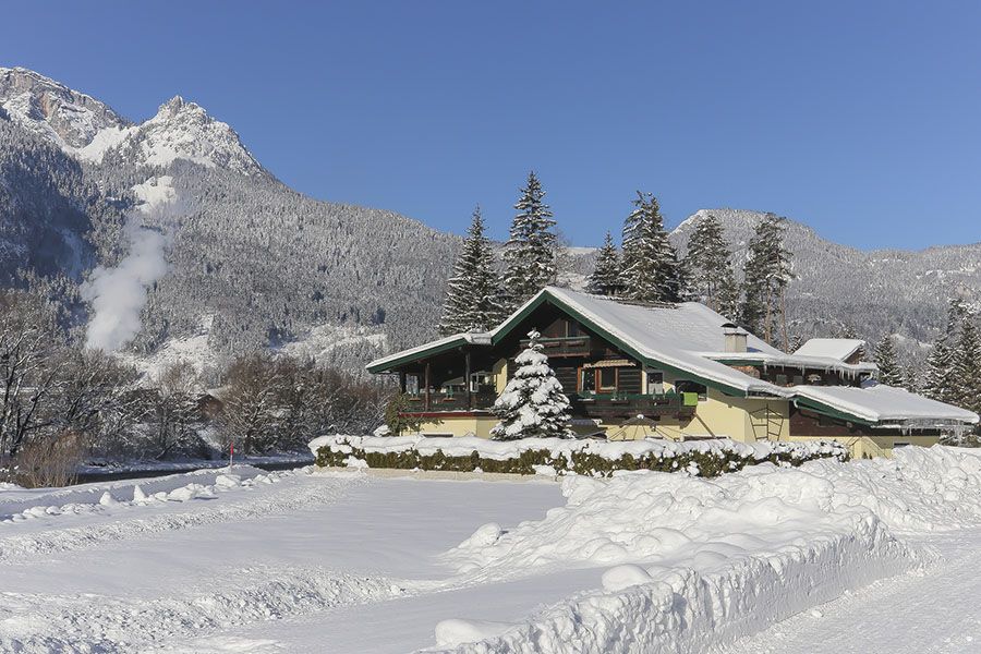 Ferienwohnung Bergblick Lofer Winterurlaub 2